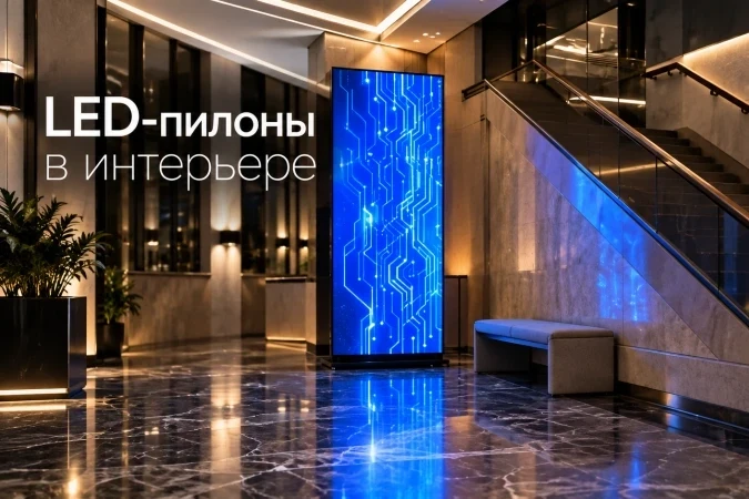 LED-пилоны в культурном пространстве: реализованный проект